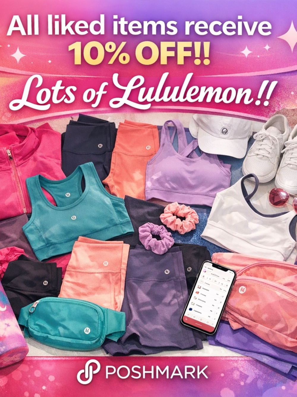 10% off every like!